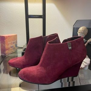 Anne Klein Velvet Boots